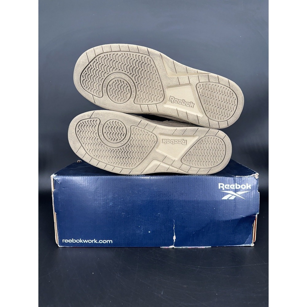 Reebok BB4500 Work Men 7W Tan Suede Composite Toe Safety Sneakers RB2950 EH SR - Picture 10 of 12